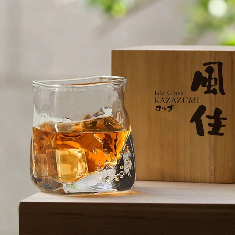 Yamazaki Home Bathroom Storage - EDO Designer Kazazumi Handmade Japanese Whisky