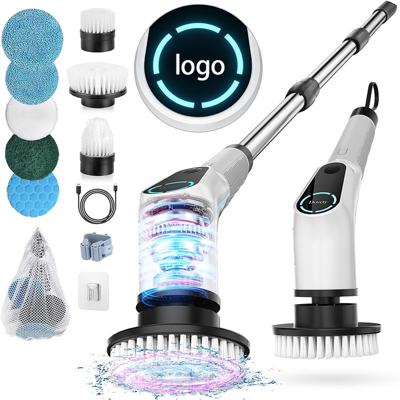 Home Bathroom Cleaning Robot - AuSilver Automatic Electric Robot Scrubber Cordless