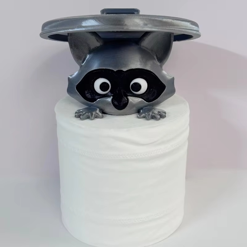 Cute Raccoon Toilet Paper Hold - Home Decor Bathroom Ideas ulasan dan harga