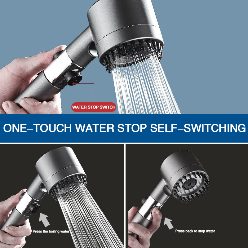 High-pressure Shower Head 3-mo - Home Bathroom Taps ulasan dan harga