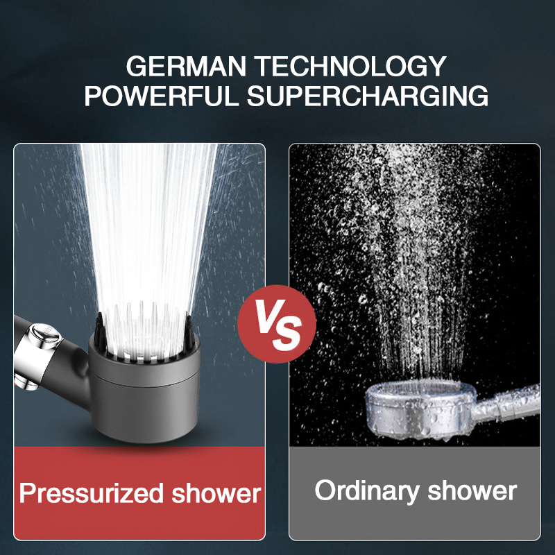 High-pressure Shower Head 3-mo - Home Bathroom Taps ulasan dan harga