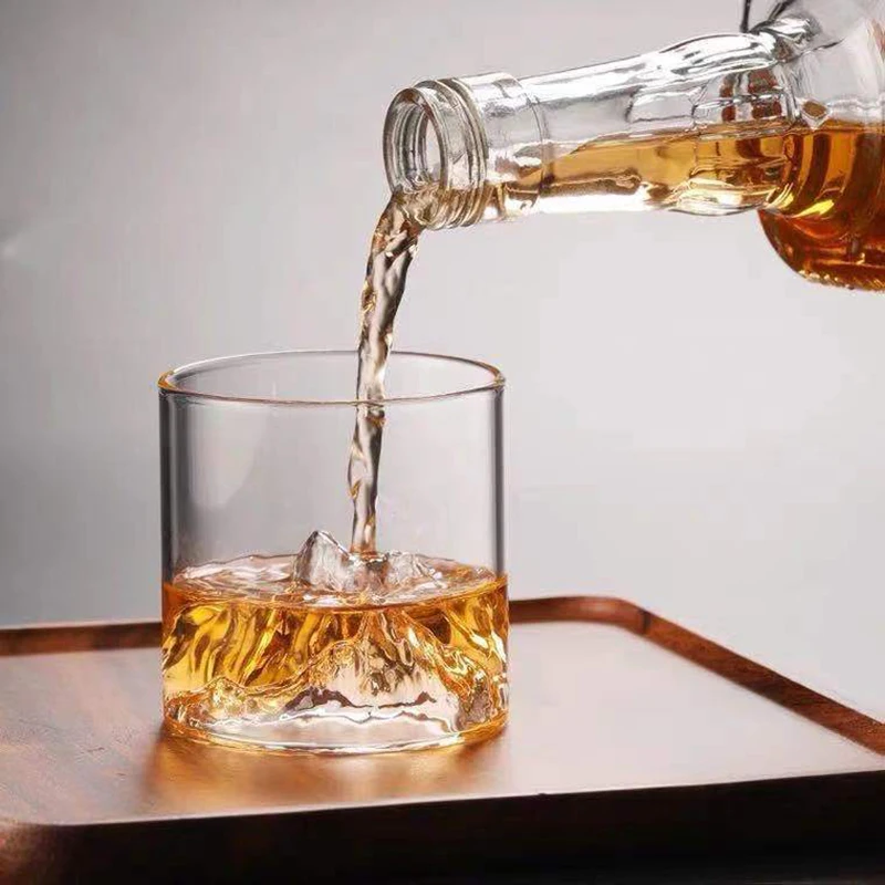 Glass Mountain Viewing Cup Jap - Yamazaki Home Bathroom Storage ulasan dan harga