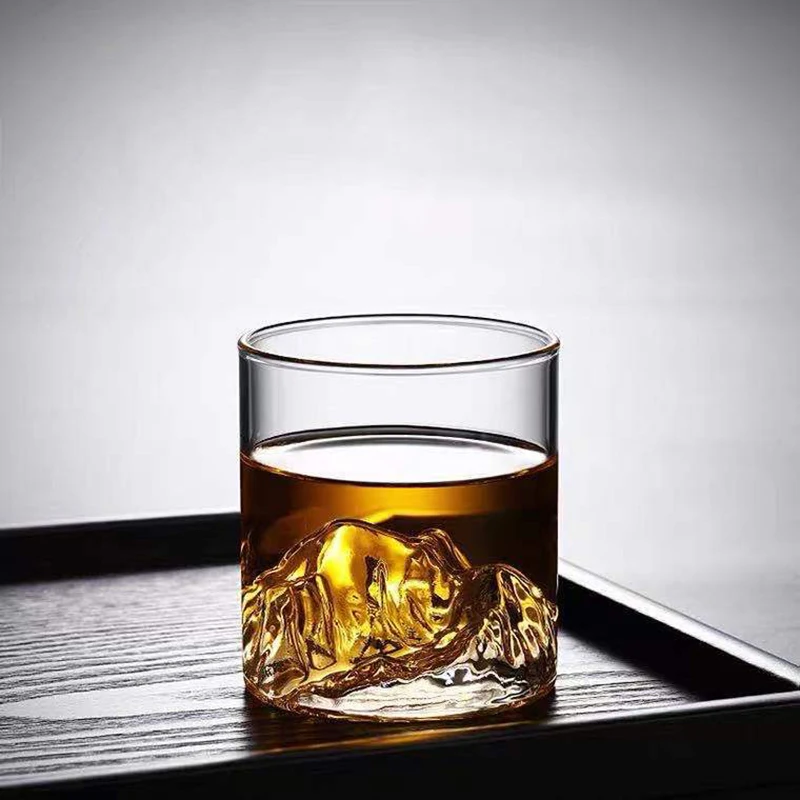 Glass Mountain Viewing Cup Jap - Yamazaki Home Bathroom Storage ulasan dan harga