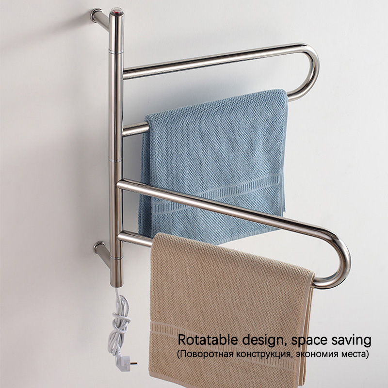Hidden/Exposed Wire Bathroom T - Towel Warmer Electric ulasan dan harga