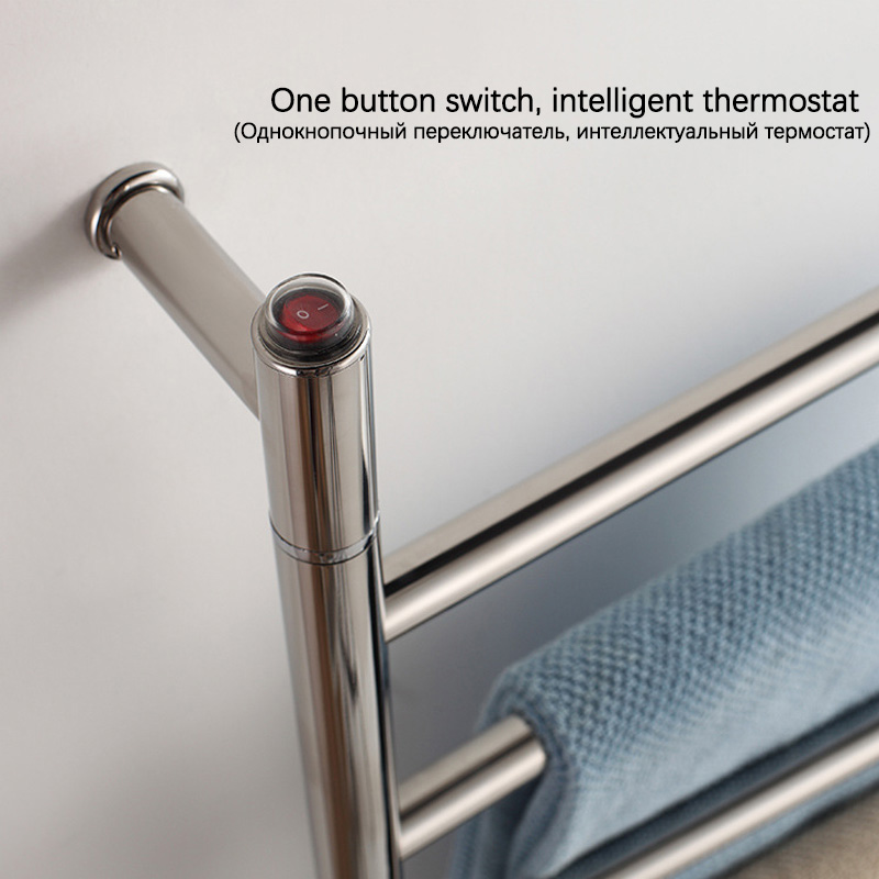 Hidden/Exposed Wire Bathroom T - Towel Warmer Electric ulasan dan harga