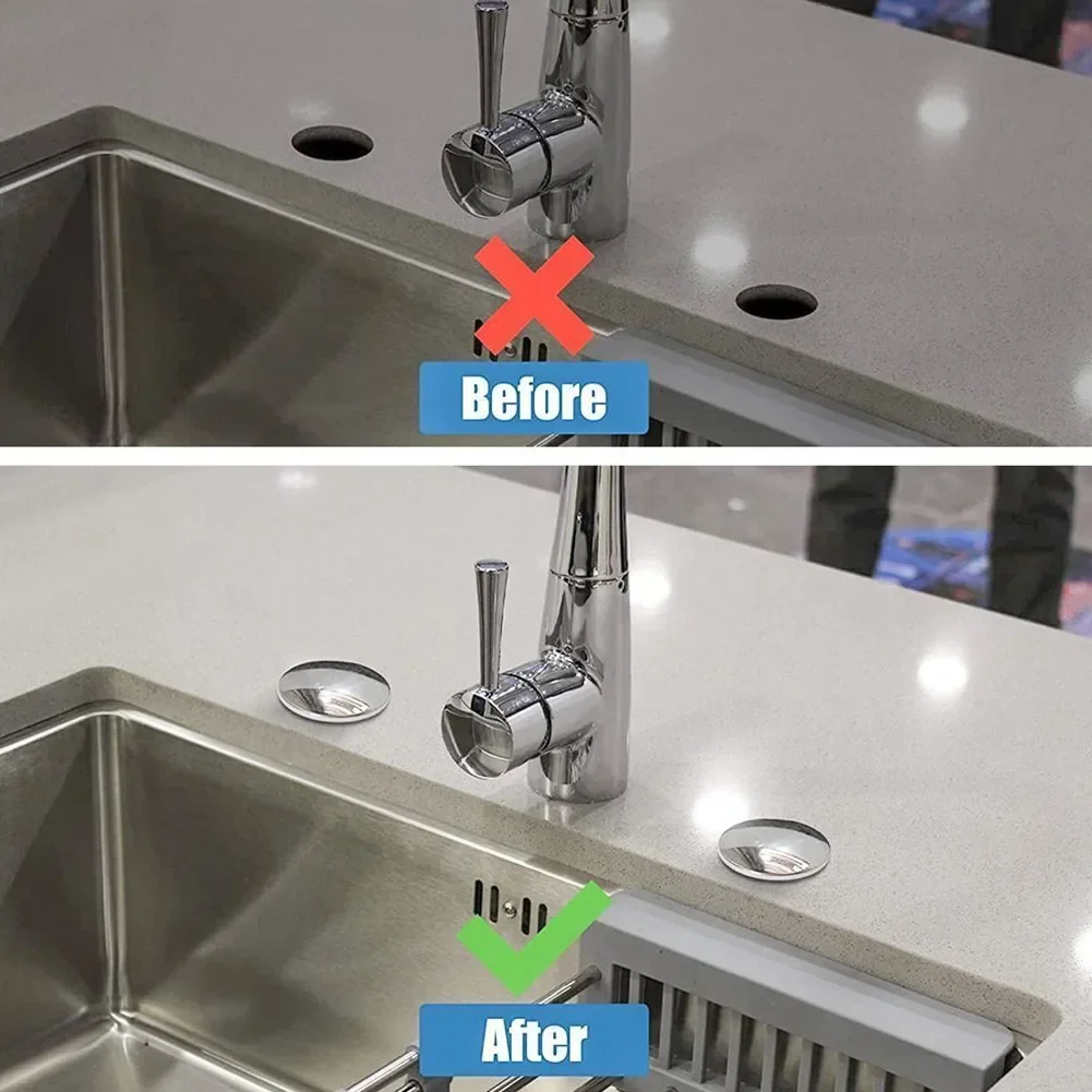 Kitchen Sink Hole Cover Faucet - Home Bathroom Taps ulasan dan harga