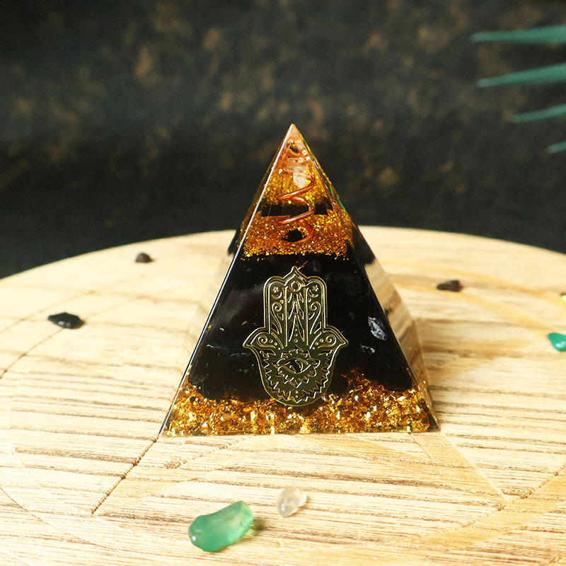 Hamsa Hand Resin Crystal Pyram - Home & Bathroom Building Products Pte Ltd Photos ulasan dan harga