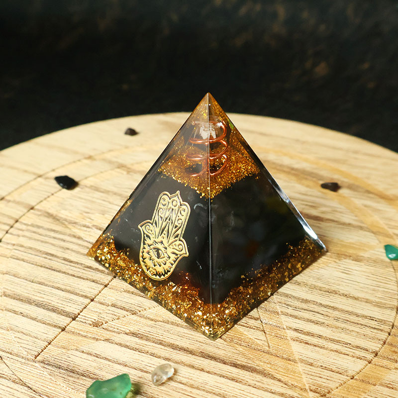 Hamsa Hand Resin Crystal Pyram - Home & Bathroom Building Products Pte Ltd Photos ulasan dan harga