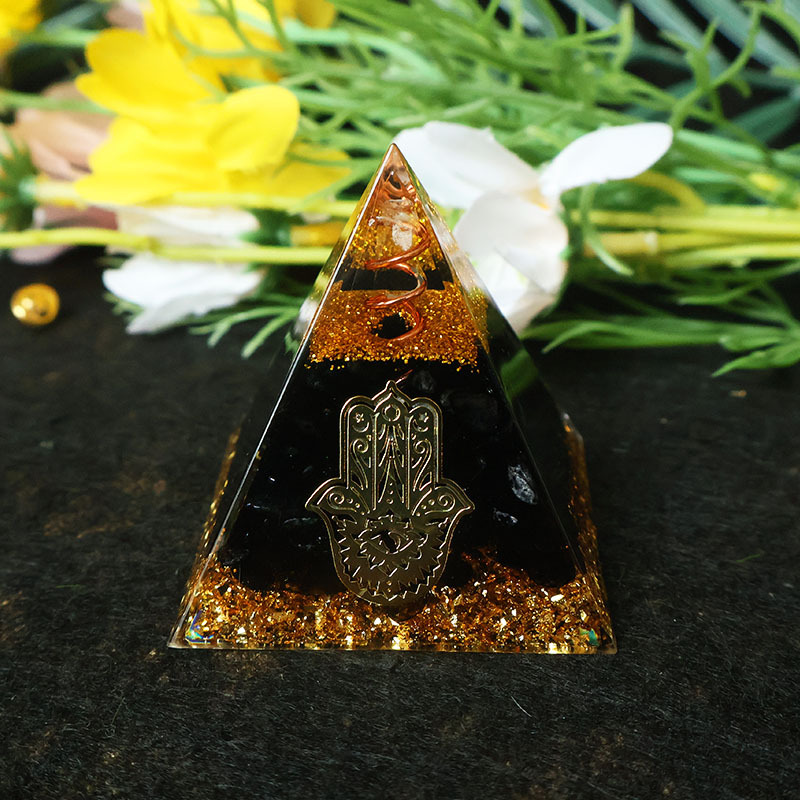Hamsa Hand Resin Crystal Pyram - Home & Bathroom Building Products Pte Ltd Photos ulasan dan harga