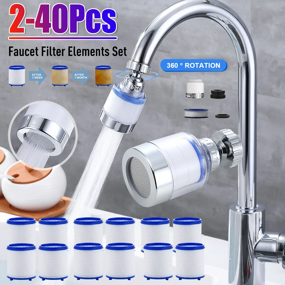 Faucet Filter Element Water Pu - Home Bathroom Taps ulasan dan harga