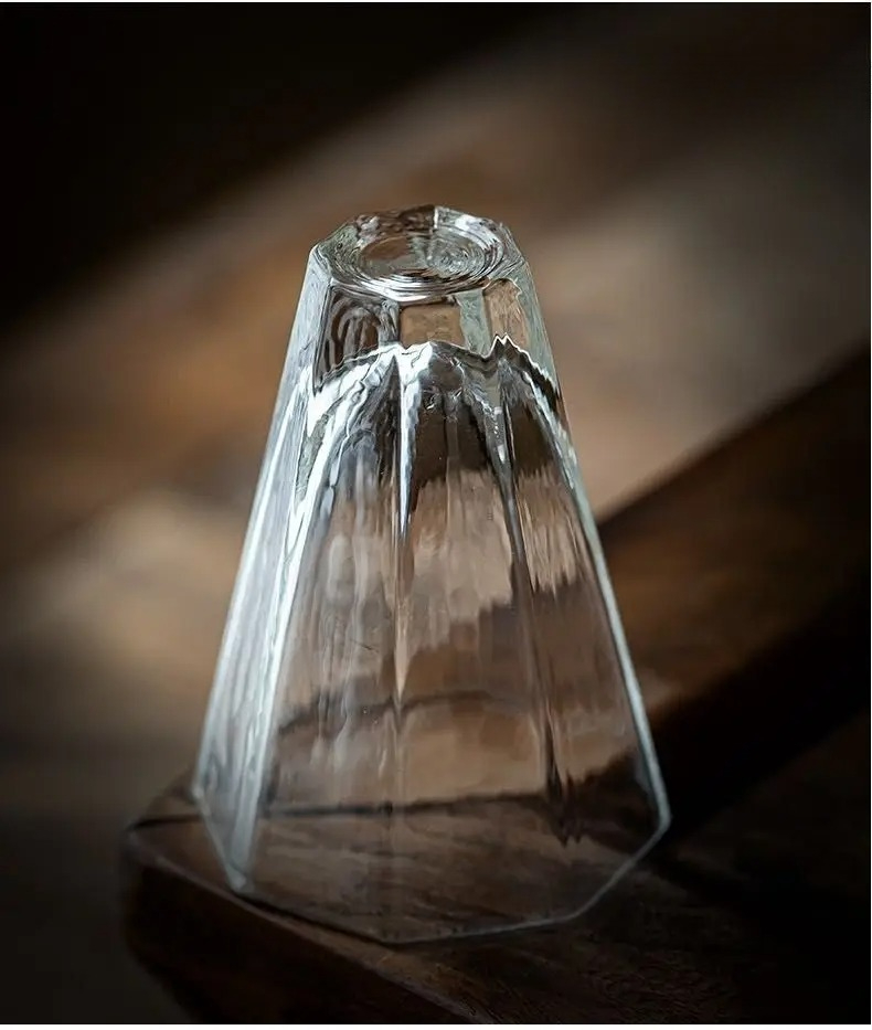 Japanese Style Glass Tea Cup , - Yamazaki Home Bathroom Storage ulasan dan harga