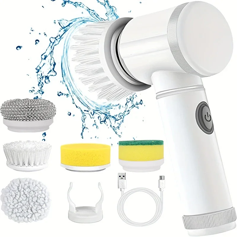 Cordless electric rotary scrub - Home Bathroom Cleaning Machine ulasan dan harga