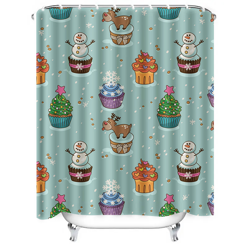 TU Charming Christmas Shower C - Home Decor Bathroom Ideas ulasan dan harga