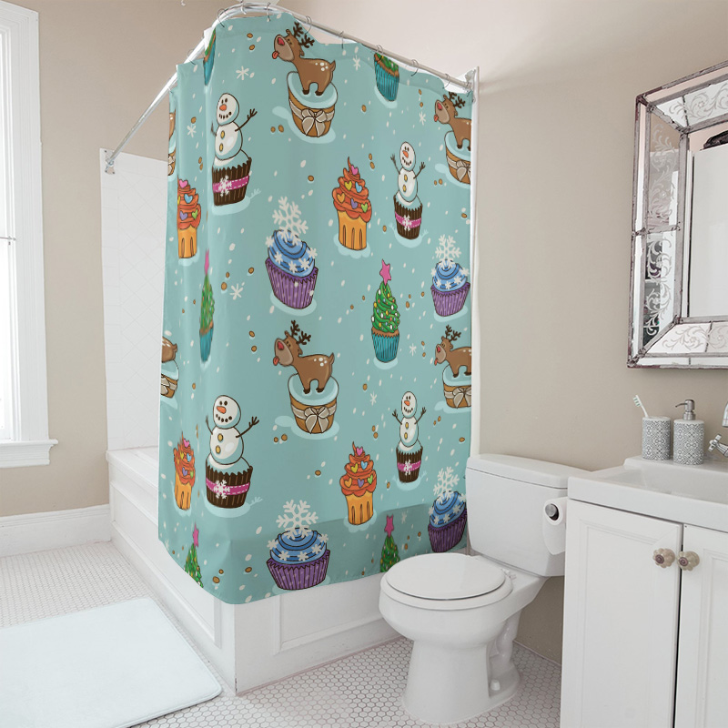 TU Charming Christmas Shower C - Home Decor Bathroom Ideas ulasan dan harga