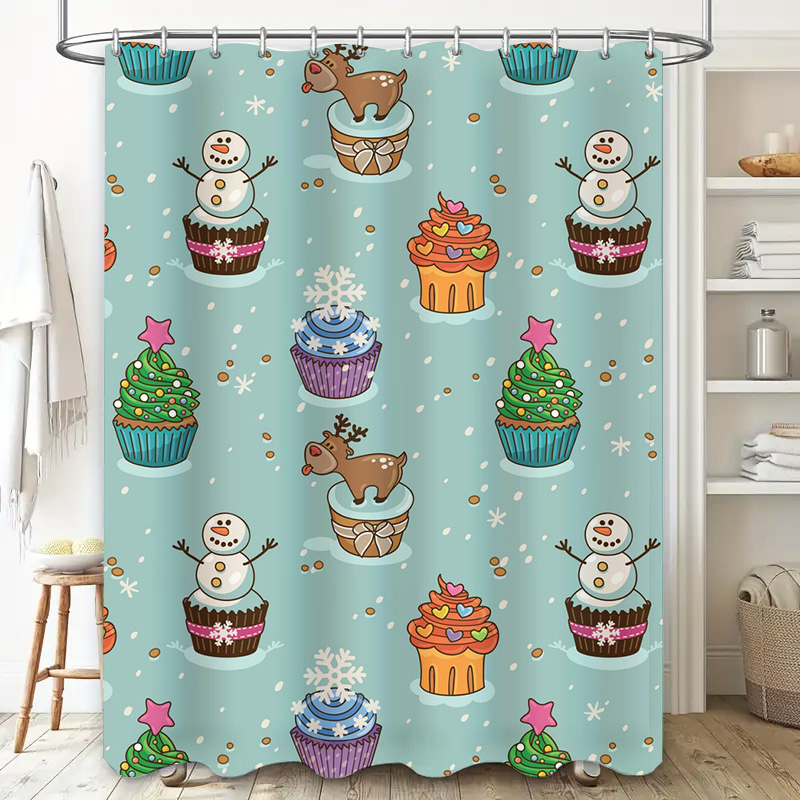TU Charming Christmas Shower C - Home Decor Bathroom Ideas ulasan dan harga