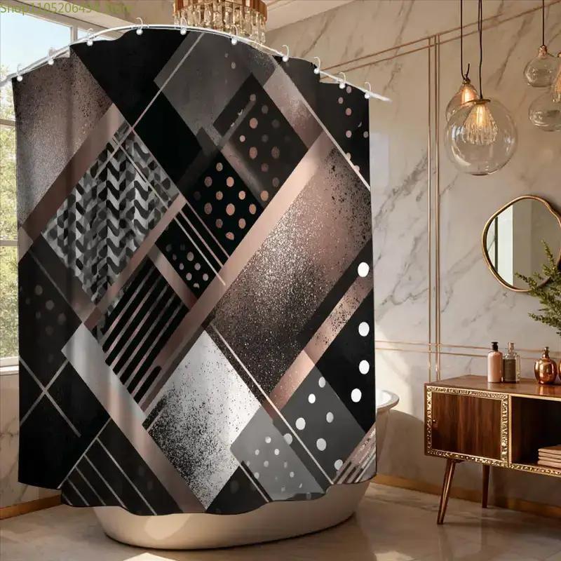 Modern Geometric Abstract Show - Home Decor Bathroom Ideas ulasan dan harga