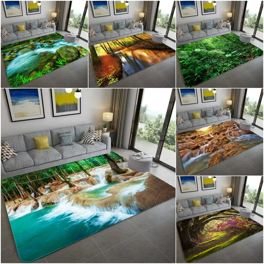 Nature Inspired 3D Scenery Car - Home Decor Bathroom Ideas ulasan dan harga