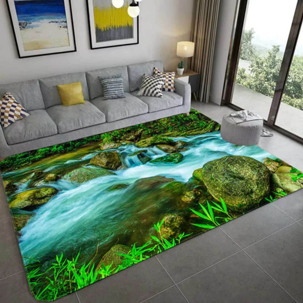 Nature Inspired 3D Scenery Car - Home Decor Bathroom Ideas ulasan dan harga