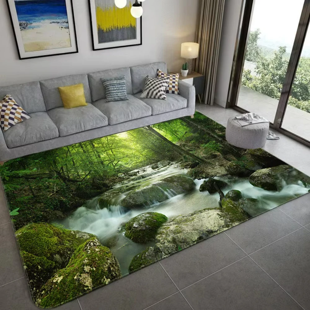 Nature Inspired 3D Scenery Car - Home Decor Bathroom Ideas ulasan dan harga