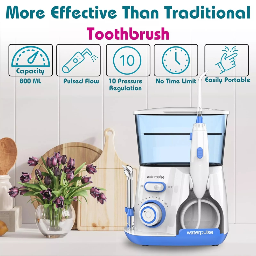 Waterpulse V300 800ml Electric - Home Bathroom Cleaning Machine ulasan dan harga