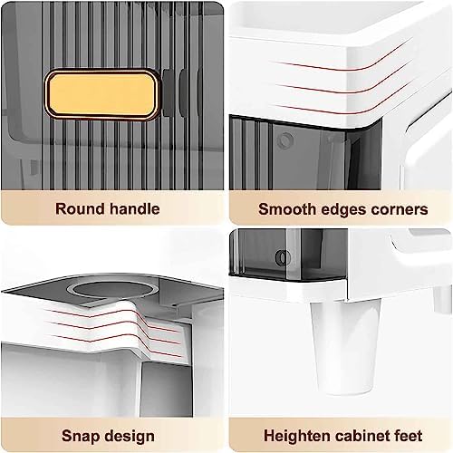 3-tier ultra-slim plastic stor - Next Home Bathroom Unit ulasan dan harga