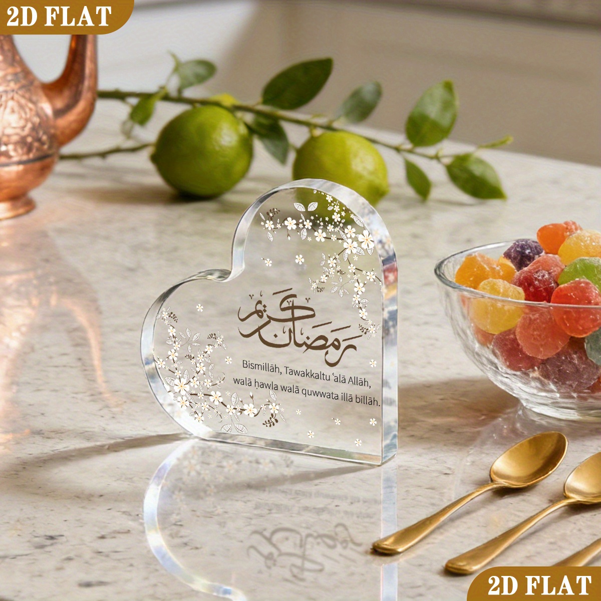 CIFBUY Acrylic Plaque 2D Flat  - Home & Bathroom Building Products Pte Ltd Photos ulasan dan harga