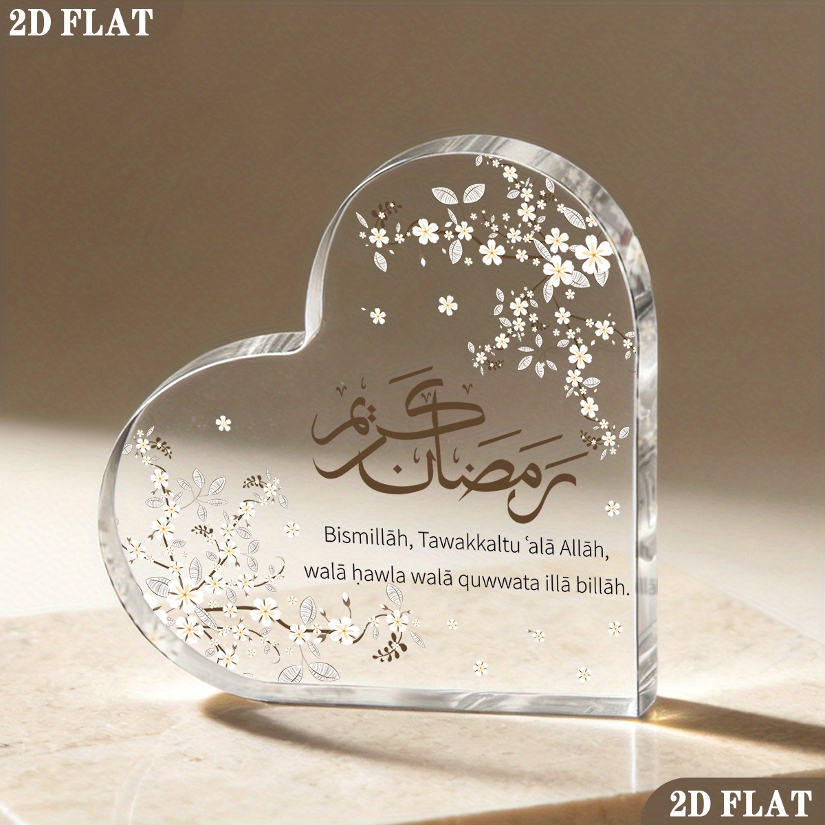 CIFBUY Acrylic Plaque 2D Flat  - Home & Bathroom Building Products Pte Ltd Photos ulasan dan harga