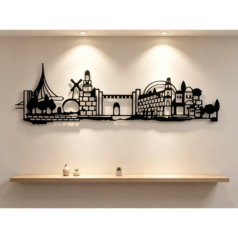 CIFBUY Iron Wall Art Jerusalem - Home & Bathroom Building Products Pte Ltd Photos ulasan dan harga